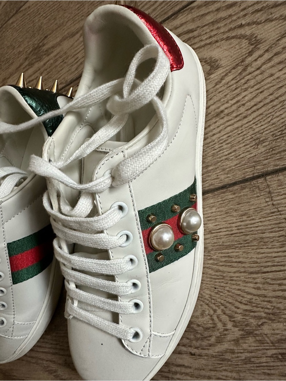 Designer inspired GG sneakers - Picture 2 of 5